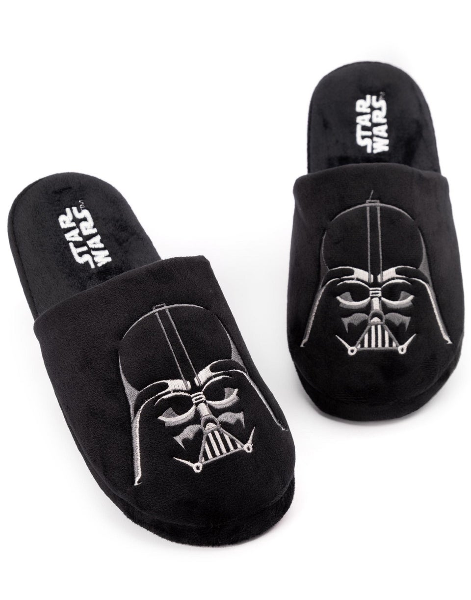 Star Wars Black Darth Vader Mule Slippers